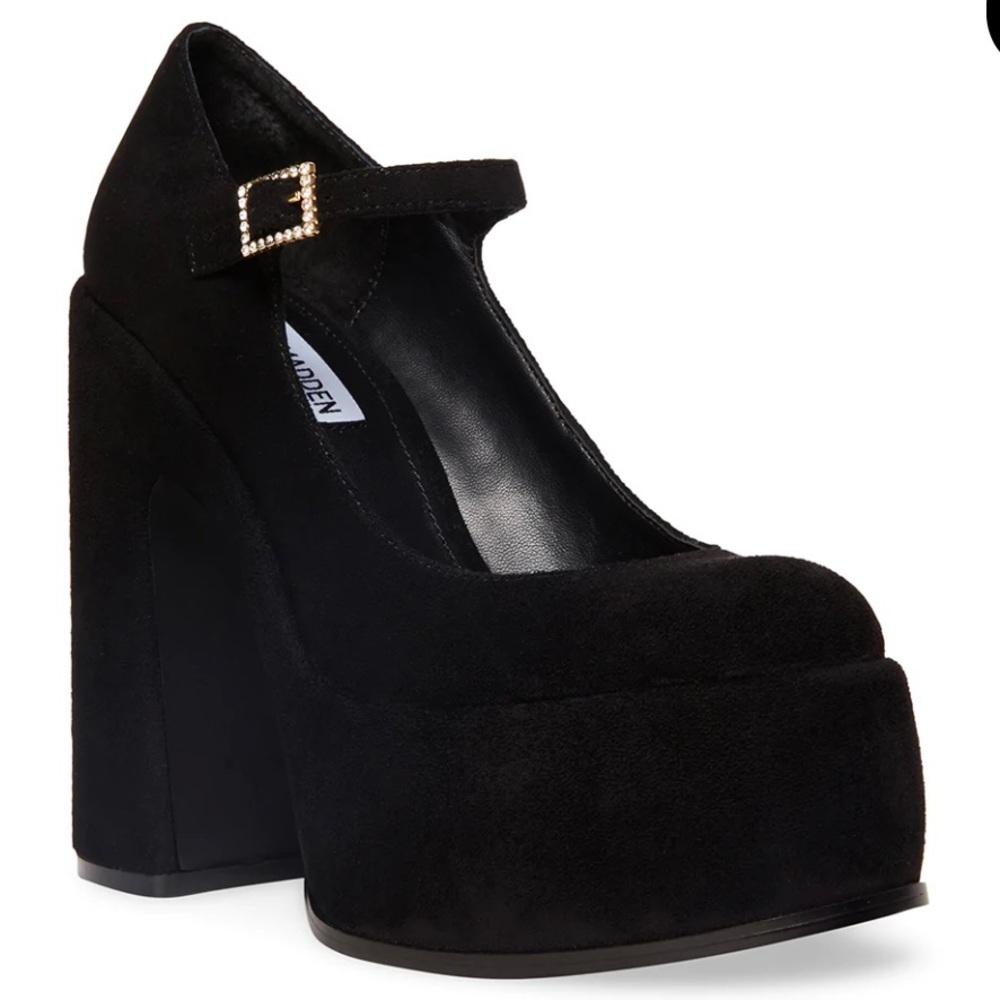Steve Madden ELYSSA BLACK 7.5